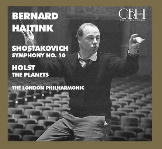 Shostakovich Sinfonia n. 10 e Holst I pianeti — Bernard Haitink, London Philharmonic Orchestra — Cover Capsa Symphōnĭa CS526