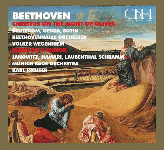 Beethoven Christus am Ölberge e Messa in do maggiore — Volker Wangenheim, Karl Richter — Cover Capsa Symphōnĭa CS527