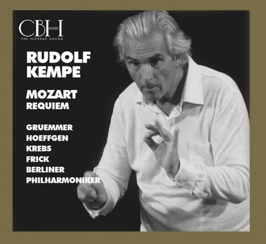 Mozart Requiem K. 626 — Rudolf Kempe, Berliner Philharmoniker — Cover Capsa Symphōnĭa CS528