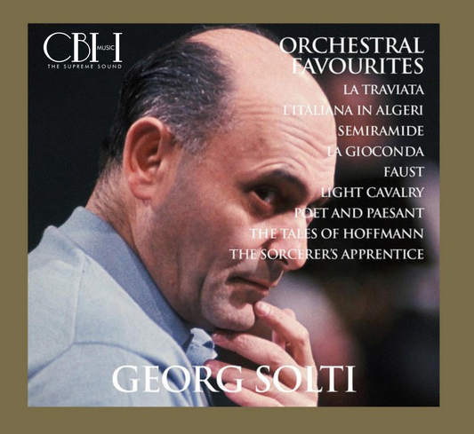 Cover — Ouverture da Verdi, Rossini, Offenbach, Ponchielli, Suppé, Gounod e Dukas, Georg Solti — Capsa Symphōnĭa CS539
