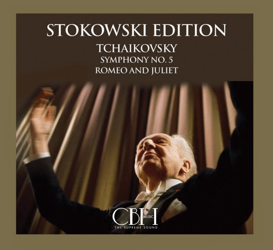 Cover — Tchaikovsky, Sinfonia n. 5 e Romeo e Giulietta, Leopold Stokowski — Capsa Symphōnĭa CS543