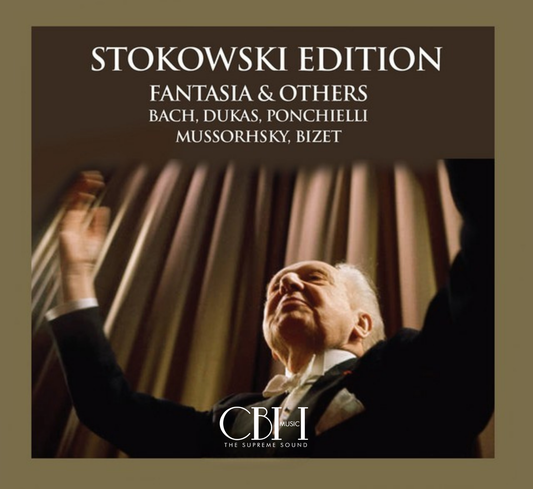Cover — Bach, Dukas, Mussorgsky, Ponchielli e Bizet, Leopold Stokowski, Philadelphia Orchestra — Capsa Symphōnĭa CS547
