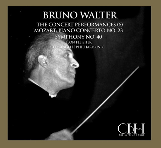 Cover — Mozart, Concerto K. 488 e Sinfonia n. 40, Bruno Walter e Leon Fleisher — Capsa Symphōnĭa CS561
