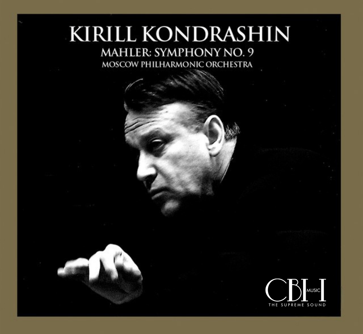 Cover — Mahler, Sinfonia n. 9, Kirill Kondrashin, Moscow Philharmonic Orchestra — Capsa Symphōnĭa CS563