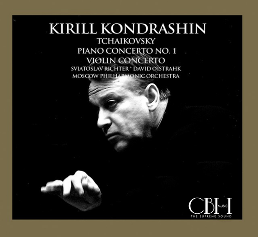 Cover — Tchaikovsky, Concerti per pianoforte e violino live, Kondrashin, Richter e Oistrakh — Capsa Symphōnĭa CS565