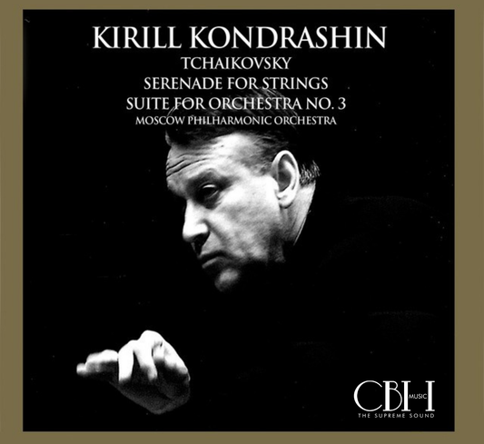 Cover — Tchaikovsky, Serenata per archi e Suite n. 3, Kirill Kondrashin, Moscow Philharmonic Orchestra — Capsa Symphōnĭa CS566