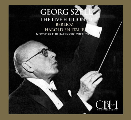 Berlioz Harold en Italie — George Szell, William Lincer, New York Philharmonic Orchestra — Cover Capsa Symphōnĭa CS568