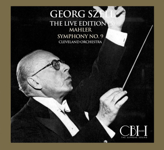 Mahler Sinfonia n. 9 Live — George Szell, The Cleveland Orchestra — Cover Capsa Symphōnĭa CS571