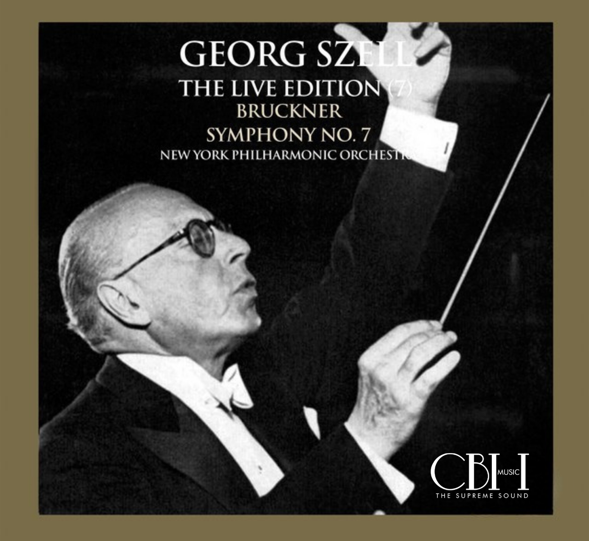 Bruckner Sinfonia n. 7 — George Szell, New York Philharmonic Orchestra — Cover Capsa Symphōnĭa CS573