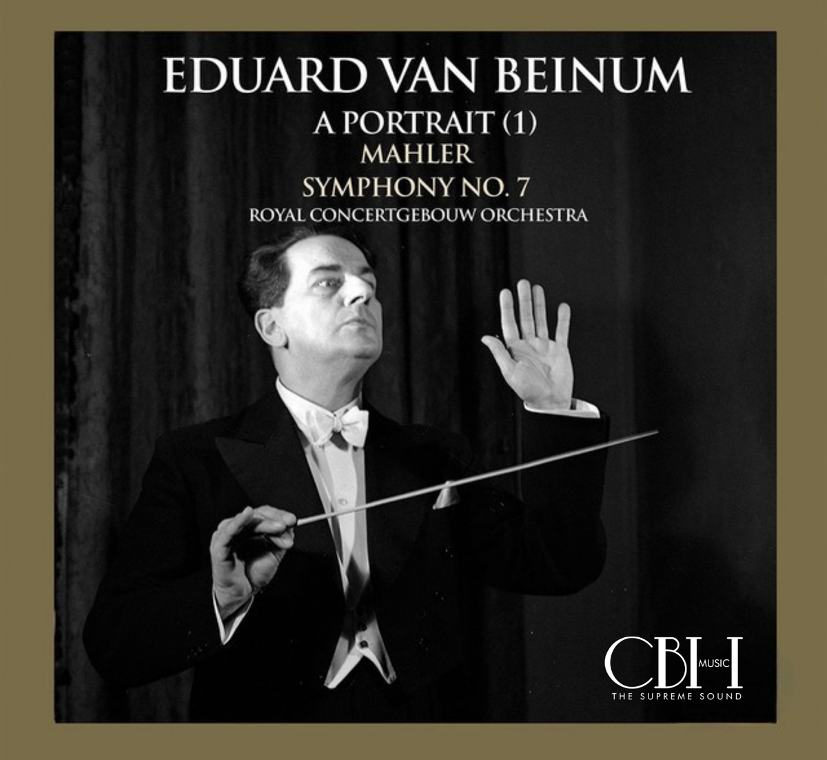 Cover — Mahler, Sinfonia n. 7 live, Eduard van Beinum, Royal Concertgebouw Orchestra — Capsa Symphōnĭa CS577