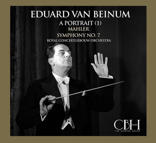 Cover — Mahler, Sinfonia n. 7 live, Eduard van Beinum, Royal Concertgebouw Orchestra — Capsa Symphōnĭa CS577