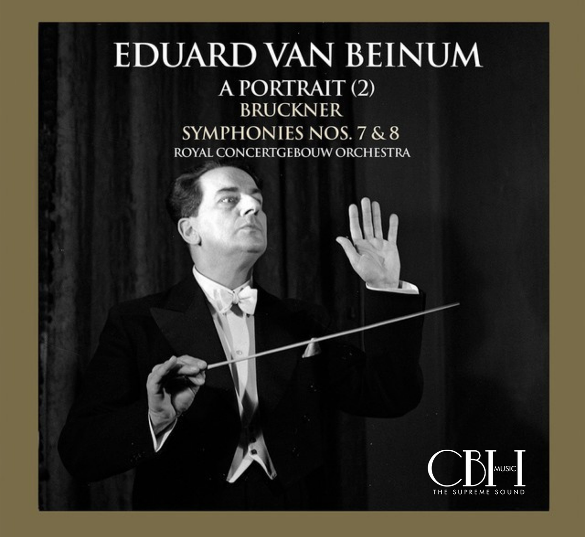 Cover — Bruckner, Sinfonie n. 7 e n. 8, Eduard van Beinum, Royal Concertgebouw Orchestra — Capsa Symphōnĭa CS578