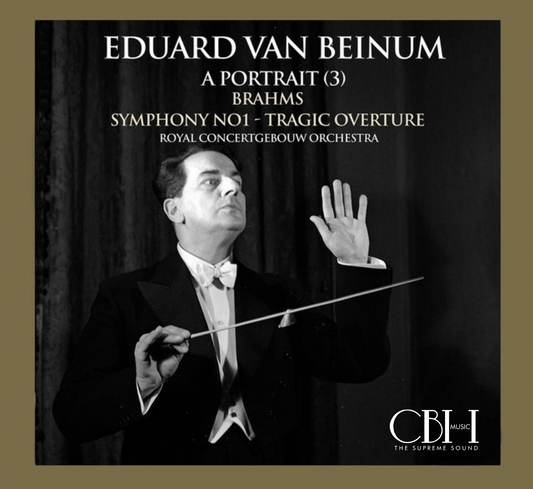 Cover — Brahms, Sinfonia n. 1 e Ouverture tragica, Eduard van Beinum, Royal Concertgebouw Orchestra — Capsa Symphōnĭa CS579