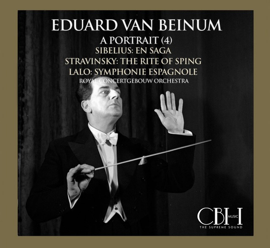 Cover — Lalo, Sibelius e Stravinsky, Eduard van Beinum e Alfredo Campoli — Capsa Symphōnĭa CS580