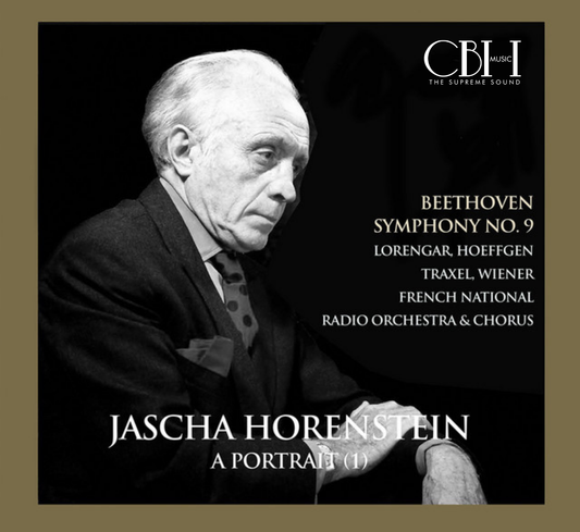 Cover — Beethoven, Sinfonia n. 9 “Corale” live, Jascha Horenstein, French National Radio Orchestra — Capsa Symphōnĭa CS581