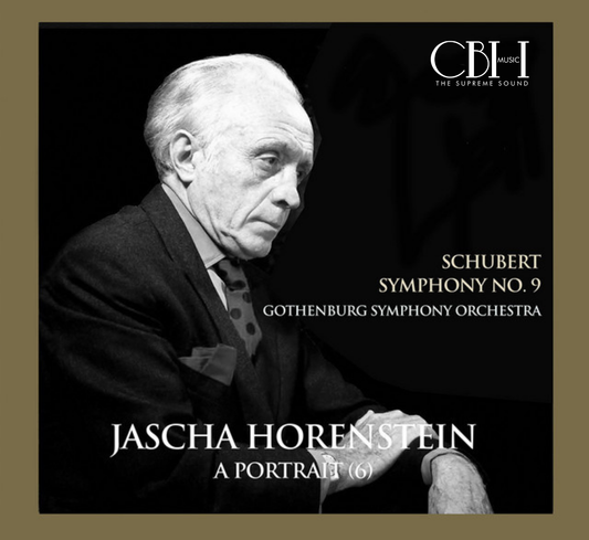 Cover — Schubert, Sinfonia n. 9 “La Grande”, Jascha Horenstein, Gothenburg Symphony Orchestra — Capsa Symphōnĭa CS586