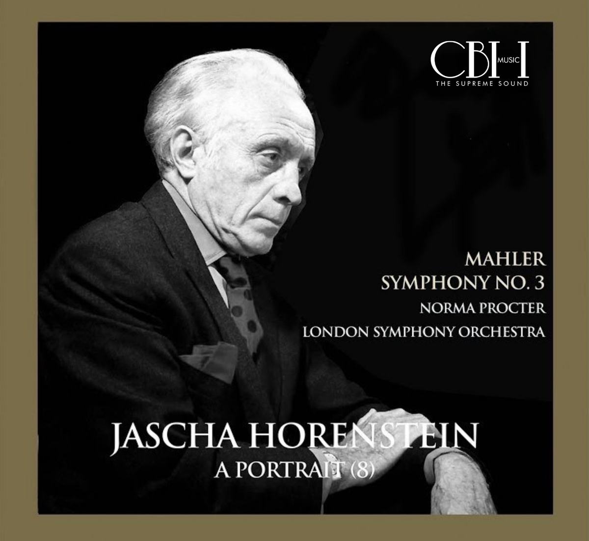 Cover — Mahler, Sinfonia n. 3, Jascha Horenstein, London Symphony Orchestra — Capsa Symphōnĭa CS588