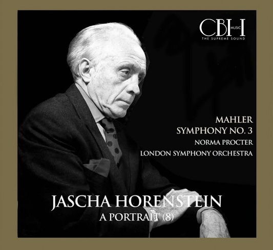 Cover — Mahler, Sinfonia n. 3, Jascha Horenstein, London Symphony Orchestra — Capsa Symphōnĭa CS588