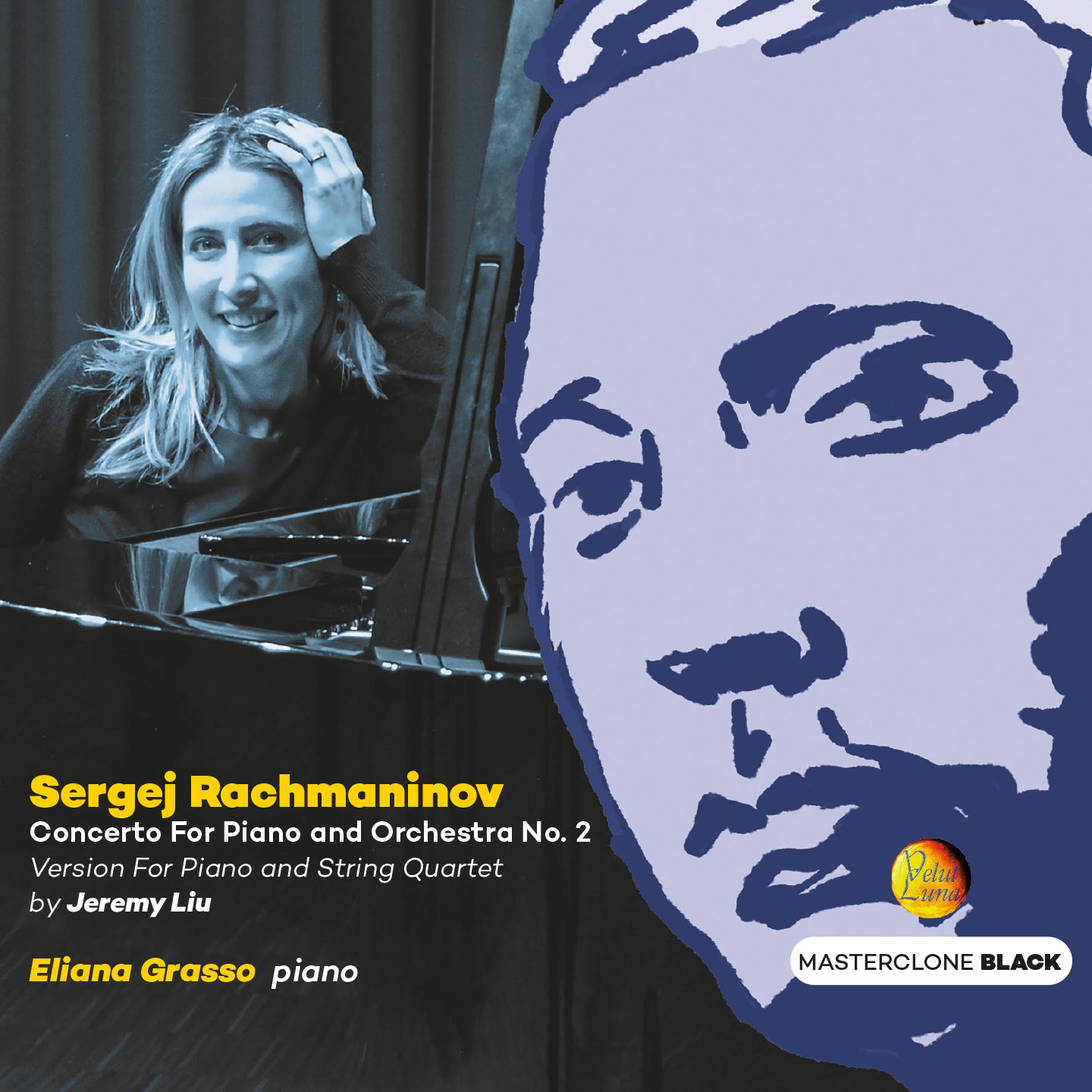ピアノと管弦楽のための協奏曲第2番：マスタークローンBLACK