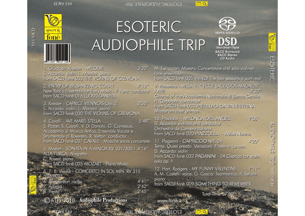 ESOTERIC AUDIOPHILE TRIP