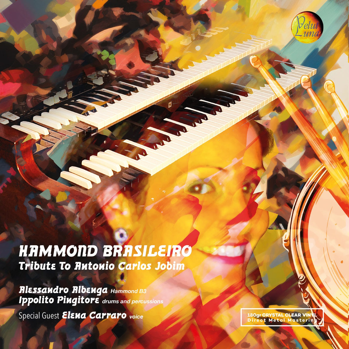 Hammond Brasileiro – Tribute to Antonio Carlos Jobim, Alessandro Albenga e Ippolito Pingitore – cover Velut Luna CVLD413