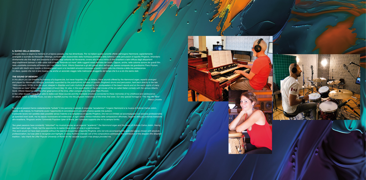 Hammond Brasileiro – interno gatefold con note e fotografie di Alessandro Albenga, Ippolito Pingitore ed Elena Carraro – Velut Luna CVLD413