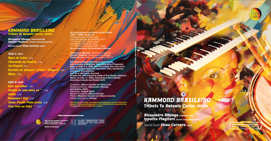 Hammond Brasileiro – gatefold esterno con cover, tracklist e dati tecnici – Velut Luna CVLD413