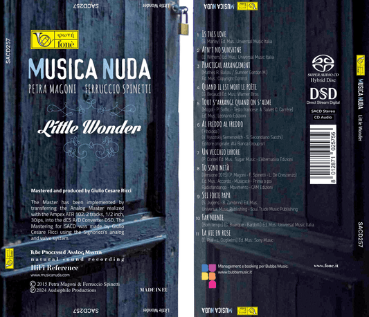 NAKED MUSIC, LITTLE WONDER | Magoni, Spinetti