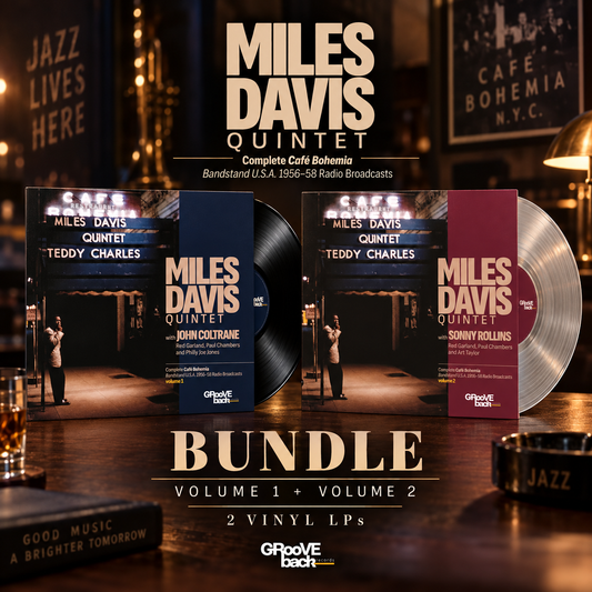 Miles Davis Quintet Complete Café Bohemia Vol. 1 + Vol. 2 – bundle 2 LP – black vinyl + crystal vinyl