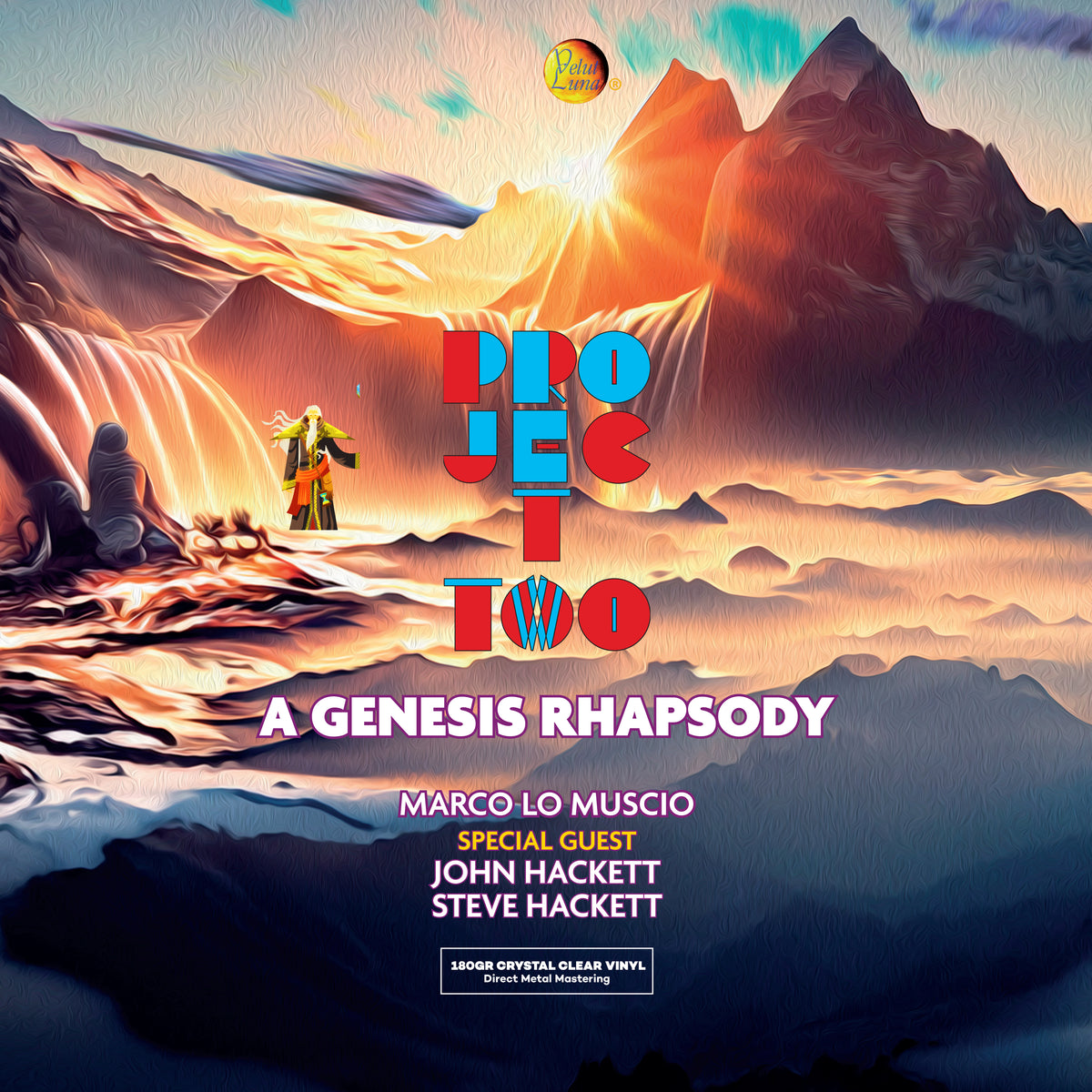 Project Two: A Genesis Rhapsody – Marco Lo Muscio con Steve e John Hackett – copertina Crystal Vinyl 180g