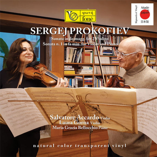 SERGEJ PROKOFIEV, SONATE FOR VIOLIN AND PIANO: OP. 56, 80 | Accardo, Bellocchio, Gorna