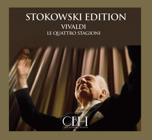 Cover — Vivaldi, Le quattro stagioni, Leopold Stokowski, Hugh Bean, New Philharmonia Orchestra — Capsa Symphōnĭa CS551